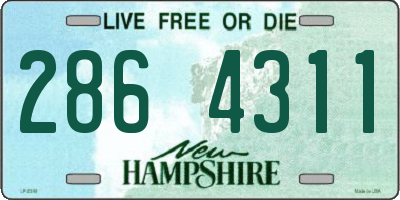 NH license plate 2864311