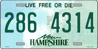NH license plate 2864314