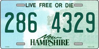 NH license plate 2864329