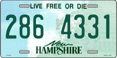 NH license plate 2864331