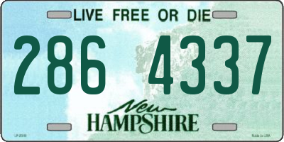 NH license plate 2864337