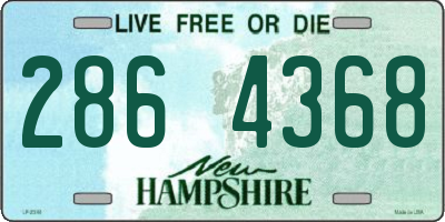 NH license plate 2864368