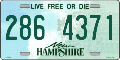NH license plate 2864371