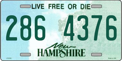 NH license plate 2864376