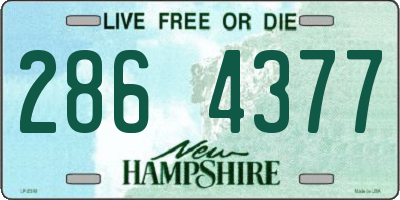 NH license plate 2864377