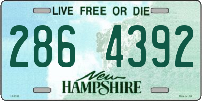 NH license plate 2864392