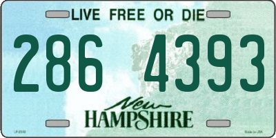 NH license plate 2864393