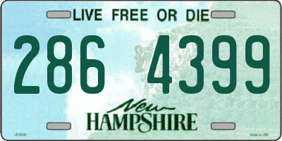 NH license plate 2864399