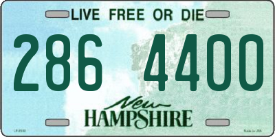 NH license plate 2864400