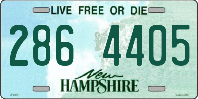 NH license plate 2864405