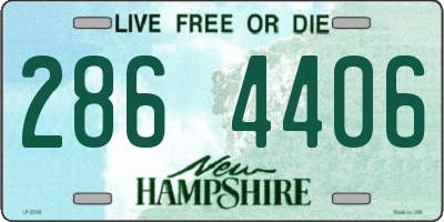 NH license plate 2864406