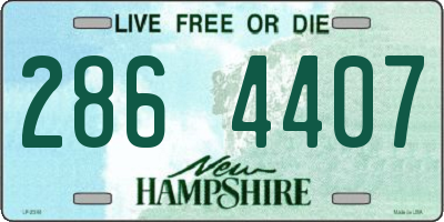 NH license plate 2864407