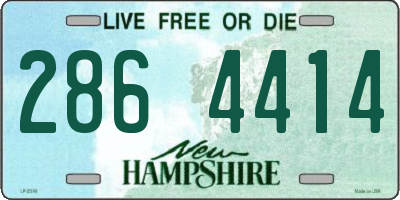NH license plate 2864414
