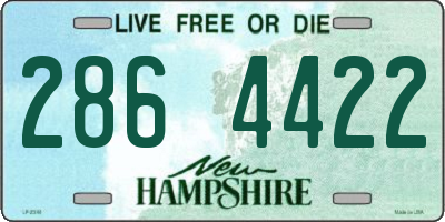 NH license plate 2864422