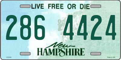 NH license plate 2864424
