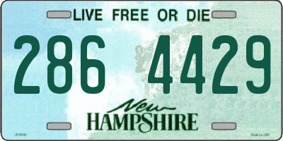 NH license plate 2864429