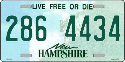 NH license plate 2864434