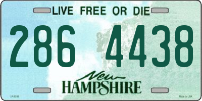 NH license plate 2864438
