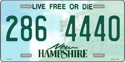 NH license plate 2864440