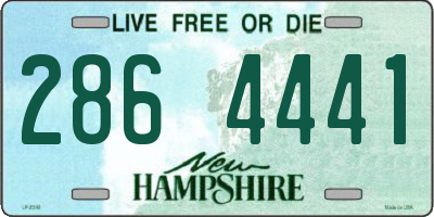 NH license plate 2864441