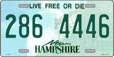 NH license plate 2864446