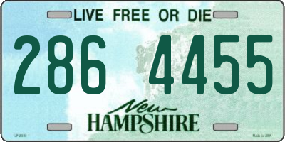 NH license plate 2864455