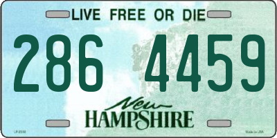 NH license plate 2864459