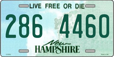 NH license plate 2864460