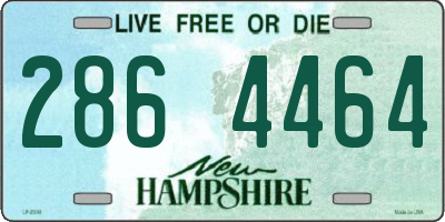 NH license plate 2864464