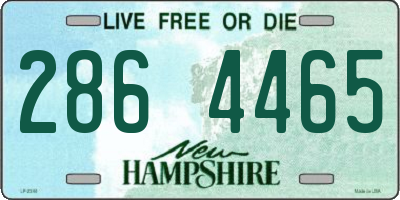 NH license plate 2864465