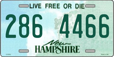 NH license plate 2864466