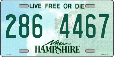 NH license plate 2864467