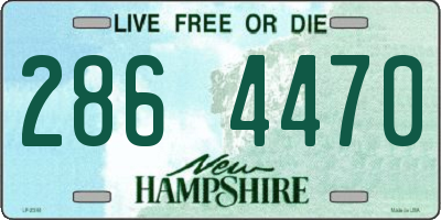 NH license plate 2864470