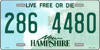 NH license plate 2864480