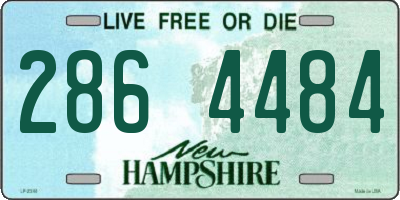 NH license plate 2864484
