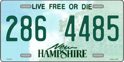 NH license plate 2864485