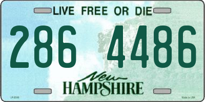 NH license plate 2864486