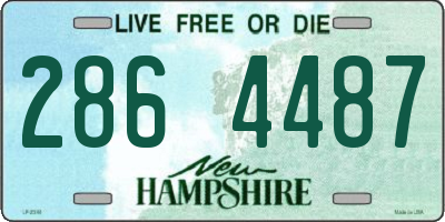 NH license plate 2864487