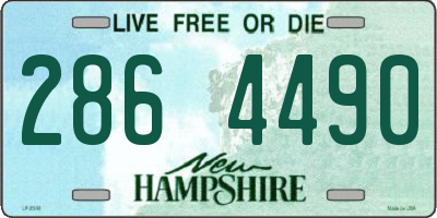 NH license plate 2864490