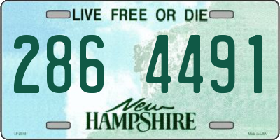 NH license plate 2864491