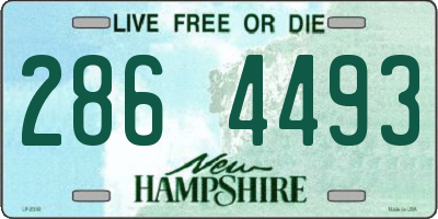NH license plate 2864493