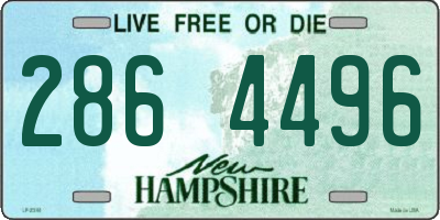 NH license plate 2864496