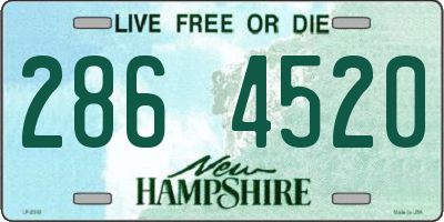 NH license plate 2864520