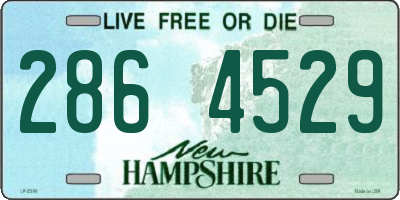 NH license plate 2864529