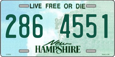 NH license plate 2864551
