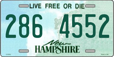 NH license plate 2864552