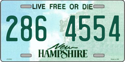 NH license plate 2864554