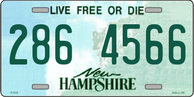 NH license plate 2864566