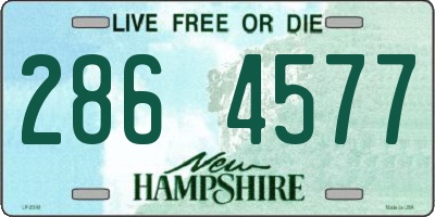 NH license plate 2864577