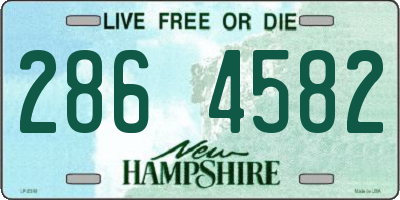 NH license plate 2864582